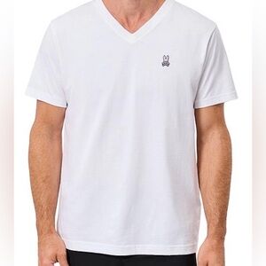 Psycho Bunny Men's Classic V-Neck Tee